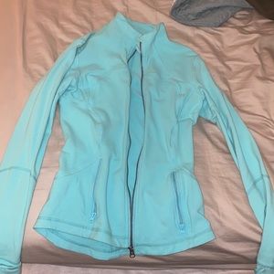 Light blue lululemon define jacket